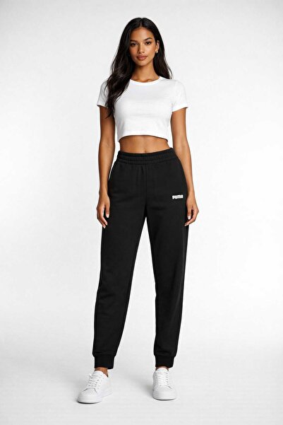 Puma Women's Tracksuit Pants Ess Logo Tr Cl Black 68833401