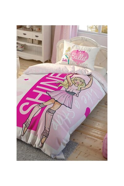 LOVAE Barbie Ballet Tek Kişilik Nevresim Takımı