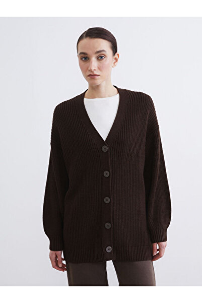 LC Waikiki Sparkling Choices V Planting Women's Knitwear Cardigan from Shinin...