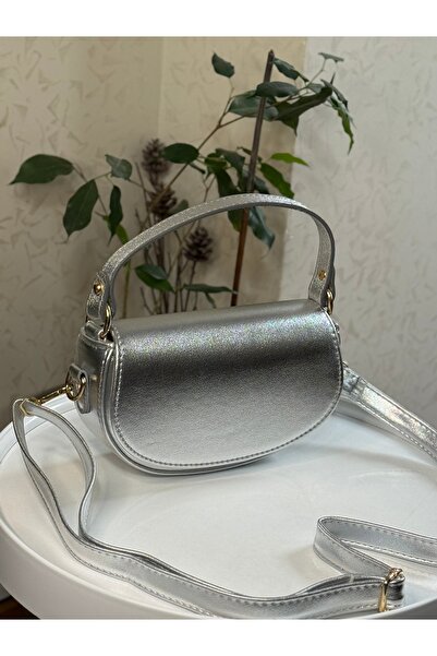 Bagnest Geantă de mână și de umăr pentru femei, de dimensiuni mici, cu clapă