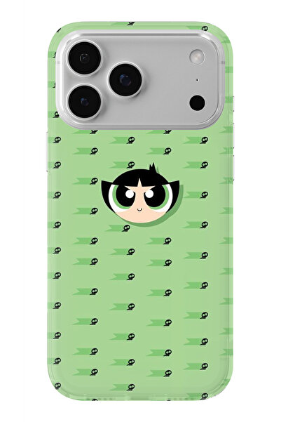 Space Star iPhone 17 Pro Max Uyumlu Buttercup Tasarım Baskılı Şeffaf Kılıf