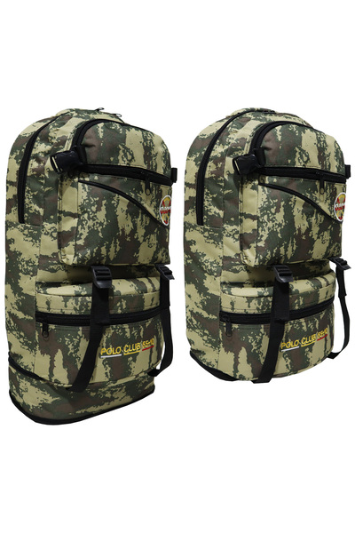 SEASON MOUNTAINER Backpack,Camping Bag,,65 Liter Bellows Type,Waterproof Thic...