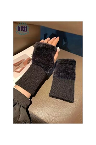 AMENA JELEWRY Fur Gloves
