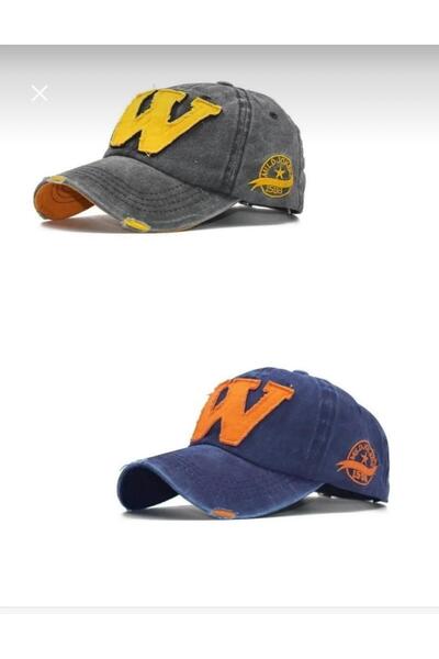 akix Unisex Baseball Vintage Vintage W Hat Set of 2