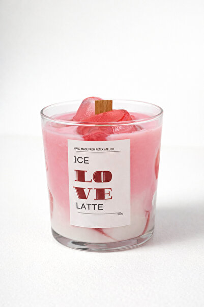 Petek Atelier Ice Love Latte Mum | Sevgililer Gününe Özel |Vanilya Kokulu | A...