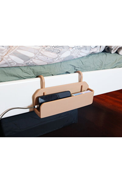 3D snaxx Yatak Kenarı Telefon ve Eşya Düzenleyici Askılı Organizer (6x29x10 cm)