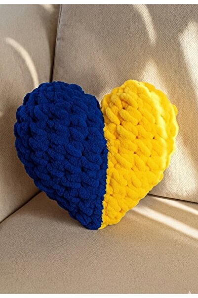 Diwaykit Kişiye özel kalp detaylı yastık #sevgililer günü