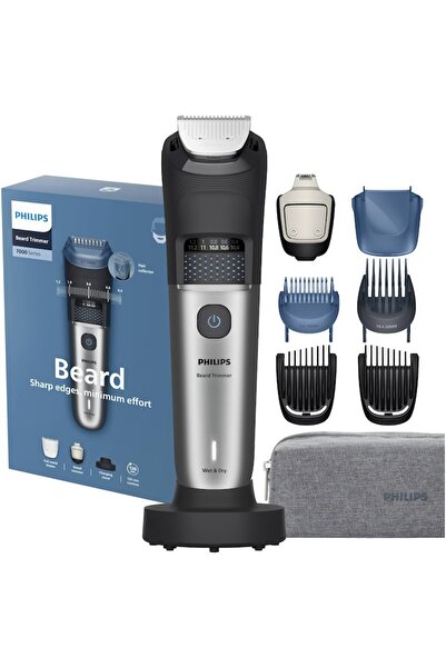 Philips Aparat de tuns barba BT7670/15 cu lame integral metalice cu autoascut...