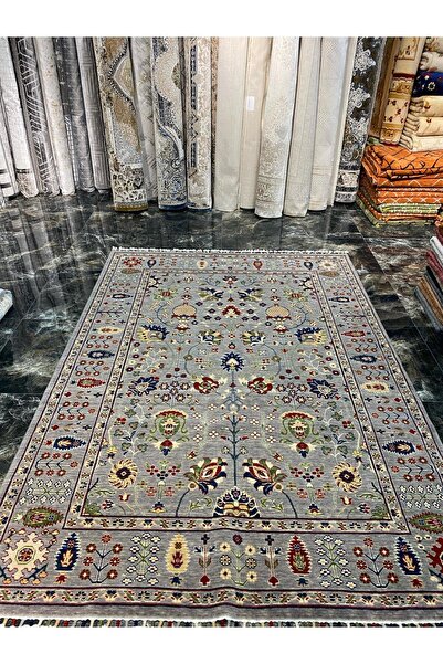 Ravza Halı Sultanı Gri Yün Halı