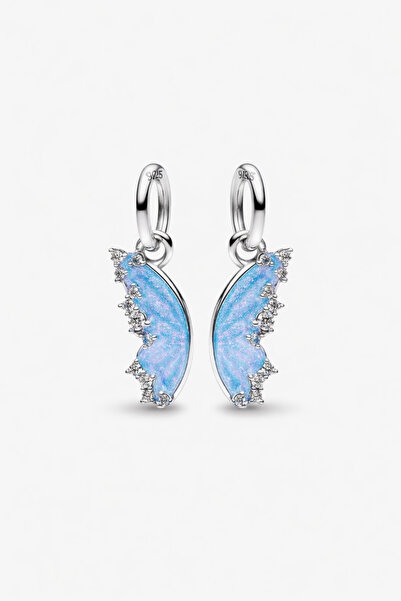 Hector&Co. Jewellery S925 Ayrılabilir Kelebek Sallantılı Charm