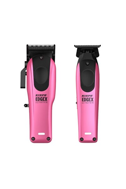 Kiepe Set combinat Edgex Pink, mașină de tuns și aparat de tuns fără fir