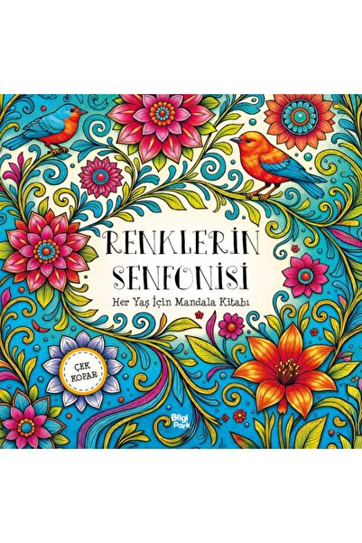 Yeditepe Yayınevi سمفونية الألوان - ماندالا مناسبة لجميع الأعمار - تشيك كوبار