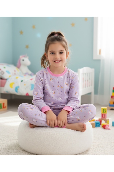 İntimate ДЕВОЧЕСКИ ПАМУЧЕН ПИЖАМЕН КОМПЛЕКТ