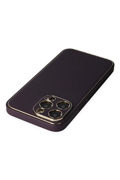 POYRAZ MARKET حافظة نيو فيس لهاتف آيفون 13 برو ماكس من جلد كوكو وغطاء سيليكون...