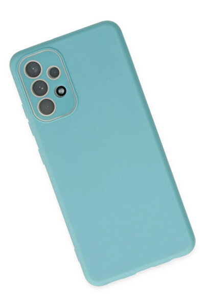 ZEMİRA HOME غطاء حماية زجاجي لهاتف سامسونج جالاكسي A53 5G من نيو فيس - تركواز