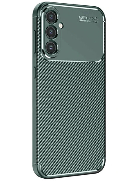 Elif Asya Ceyiz Tekstil حافظة Newface لهاتف Samsung Galaxy S25 ذات غطاء كربون...