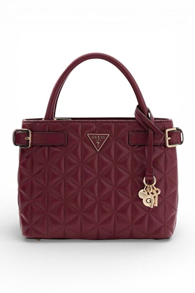Guess Paisleigh Burgundy Women's Handbag Hwqg9883050