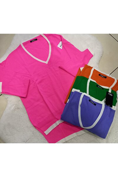 BERNE V yaka ince triko kazak (40 42 44 ) uygundur