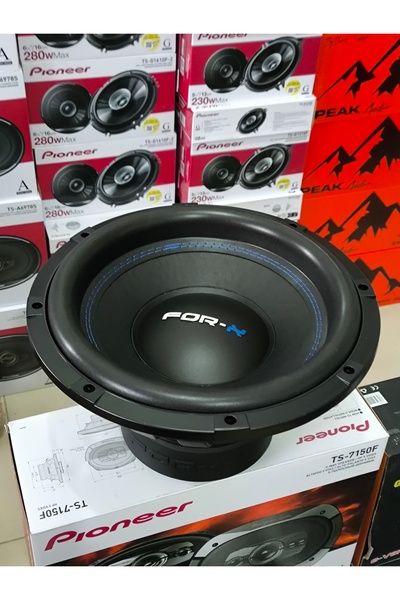 For-X 30 cm Subwoofer 1400W 700RMS Çift Bobin