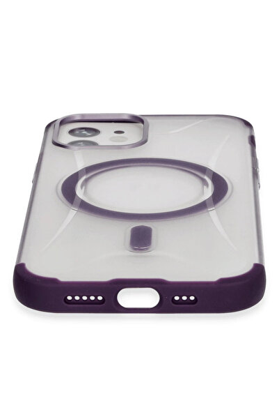 FREEDOM STOREE غطاء جوكو ايفون 11 هيلتون ماج سيف - بنفسجي غامق