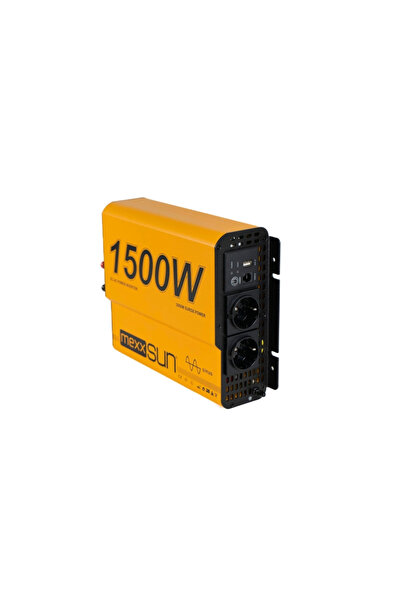 MEXXSUN 12 V Volt 1500 W Watt Tam Sinüs İnverter 12 Volt 220V Çevirici