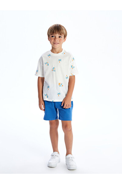 LC Waikiki Tricou pentru copii LCW Kids, din bumbac pieptănat, cu model