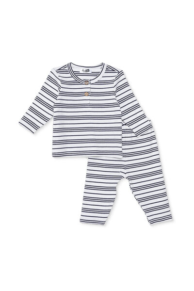 ebebek Hello Baby HelloBaby HelloBaby Erkek Bebek Sweatshirt-Patiksiz Alt Çiz...