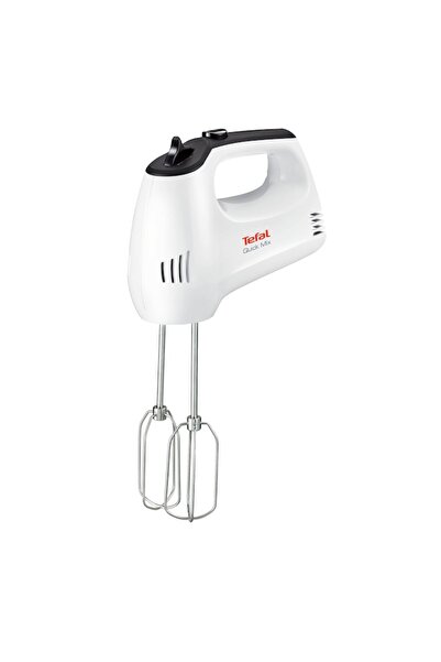 TEFAL Mixer de mana Quick Mix HT310138, 300W, 5 viteze, functie Turbo, 2 acce...