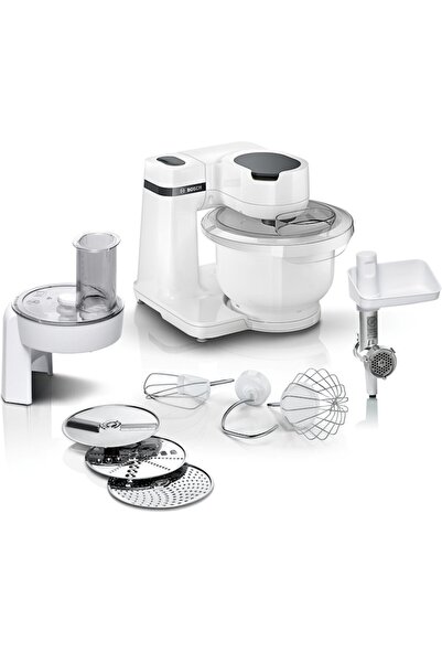 Bosch Robot de bucatarie MUMS2AW21, 700 W, masina de tocat, feliator, accesor...