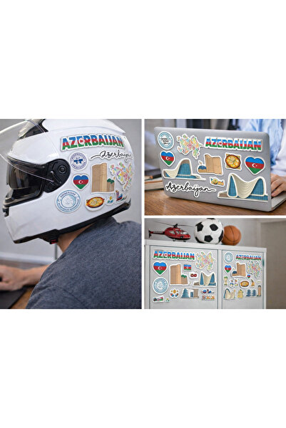 Limitless Design مجموعة ملصقات زخرفية ذات طابع أذربيجاني - باكو وأذربيجان |  ...