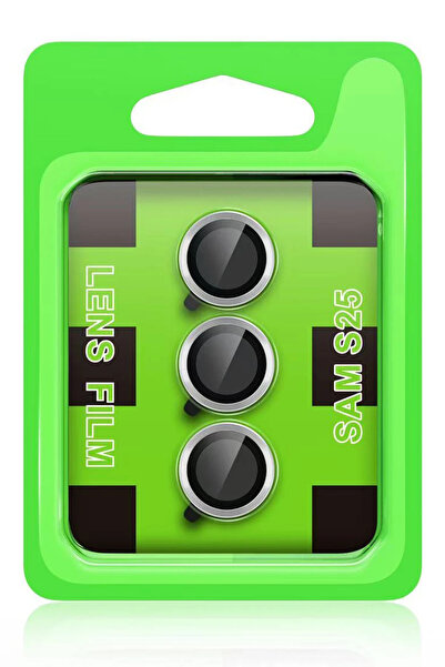 ZEMİRA HOME عدسة كاميرا Newface Samsung Galaxy S24 FE Raze Metal - أسود