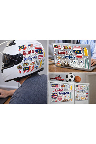 Limitless Design مجموعة ملصقات زخرفية ذات طابع كوالالمبور ماليزيا - ماليزيا ت...