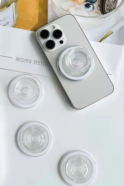 CT STONES Suport Newface cu argintiu reflectorizant Magsafe - Negru