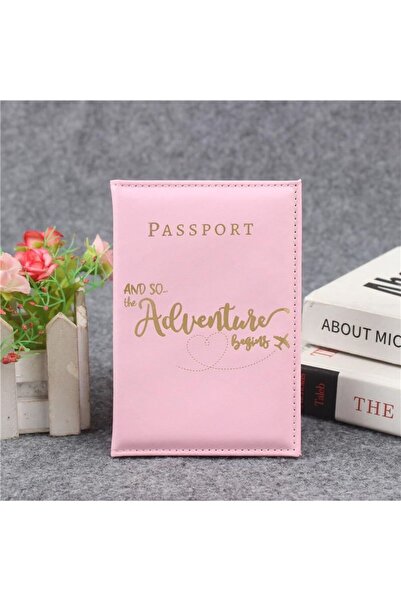 Fivy Faux Leather Passport Case