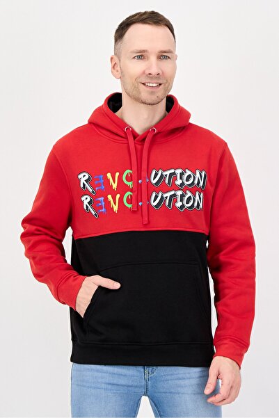 Akademiks Men Long Sleeve Graphic Print Hoodie, Multicolor