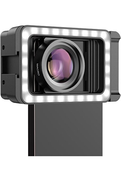 Generic Azonee 15X Phone Macro Lens with LED Fill Light, 15X Macro Lens + 17m...