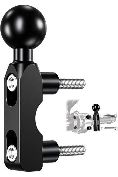 Generic قاعدة تثبيت متينة من سبائك الألومنيوم من أزوني مع كرة TPU مقاس 1 بوصة...