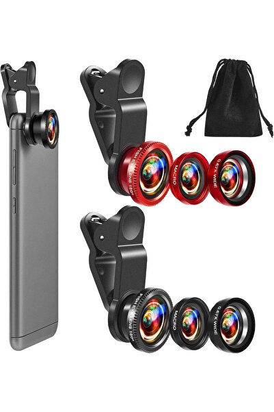 Generic X spring Camera Lens Clip, 2 Pack Multi-Functional Phone Lens Set, Hi...