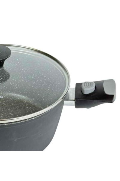 Tognana Non-Stick Cooking Pot with Glass Lid - - 24cm