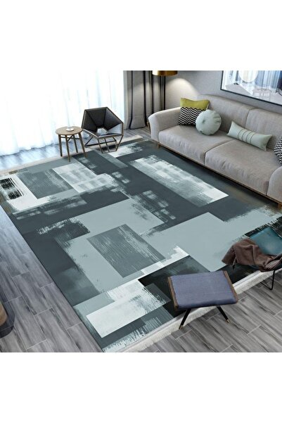 smart home Large Velvet Majlis Rug 350x250cm | Padded Non-Slip Living Room Fl...