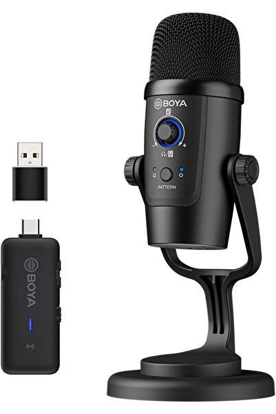 Generic Boya BY-PM500W USB Microphone, Black