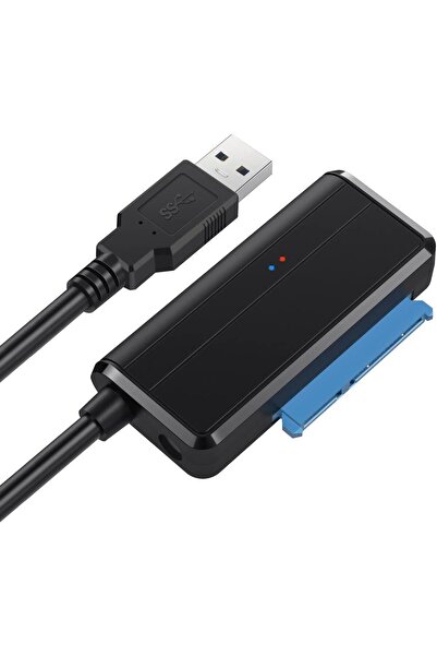 Generic SATA to USB Cable, Angled SATA 22 Pin to USB3.0 Adapter Cable, USB 3....