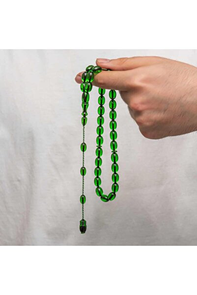 Inure Jewelry Πρεσαριστές κεχριμπαρένιες χάντρες προσευχής