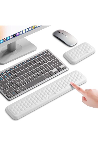 Generic Ergonomic Mouse Pad Wrist Set, Keyboard Wrist Rest Upgrade Enlarge Ge...