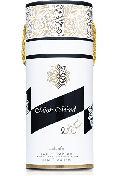 Lataffa Musk Mood Eau de Parfum, Natural Spray, 100ml, 3.4 FL.OZ, Rose and Mu...