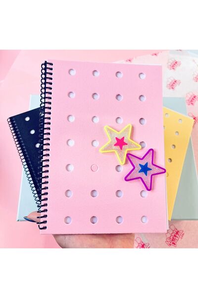 KESKİN COLOR Plastik Kapak Spiralli Fun Defter A5 80 Yaprak Kareli 323252-99 ...