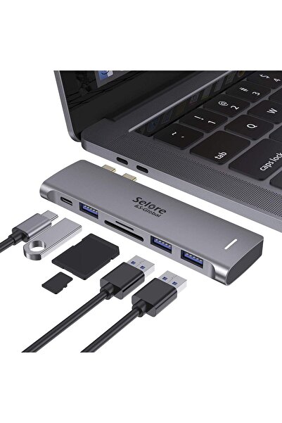 Generic USB C Adapter for MacBook Pro/Air M1 M2 M3 2021 2020 2019 13" 15" 16"...