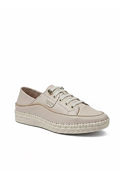 Voyager Дамски удобни ежедневни кожени обувки с връзки Z536