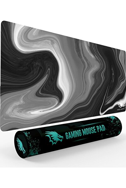 Generic لوحة ماوس كبيرة الحجم للألعاب بمقاسات XXL و XXXL، بتصميم فني يغطي كام...