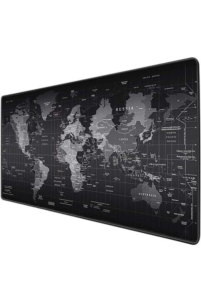 Generic Old World Map Thickened Gaming Mouse Mat - 90x40cm, Desk Pad for Mous...